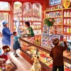 Bluebird Puzzle Dans le magasin de bonbons - puzzle de 1000 pièces