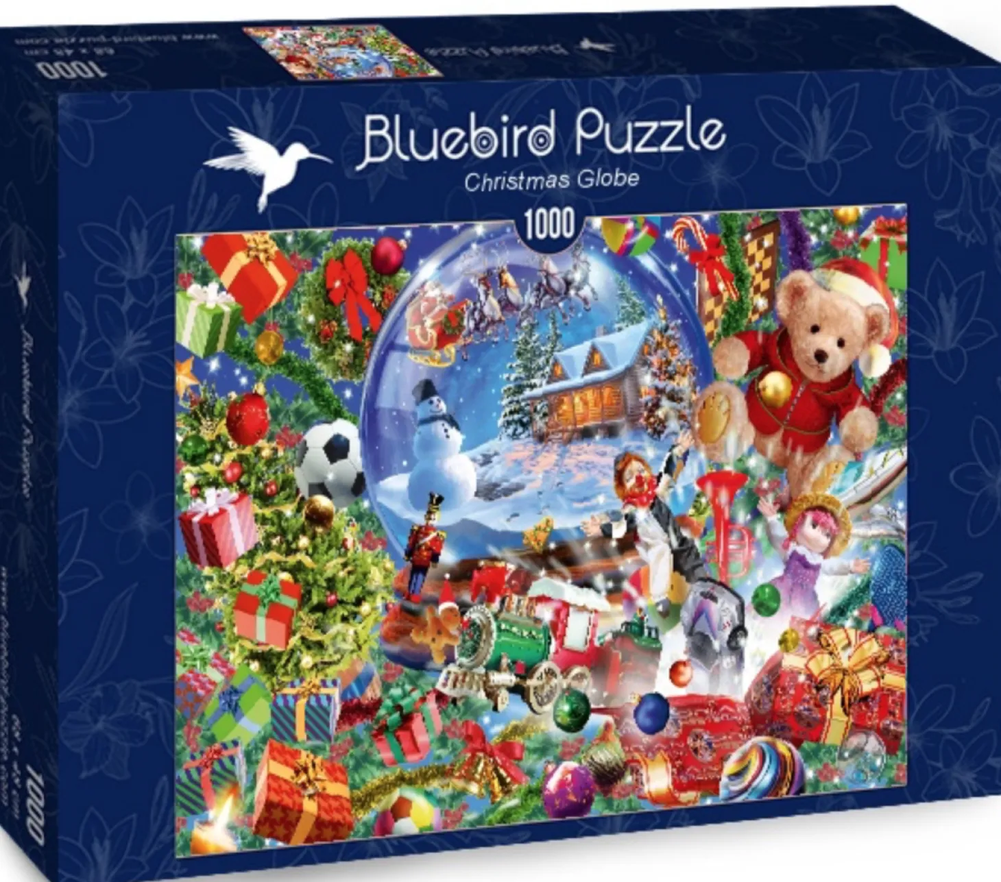 Bluebird Puzzle Globe de Noël - puzzle de 1000 pièces