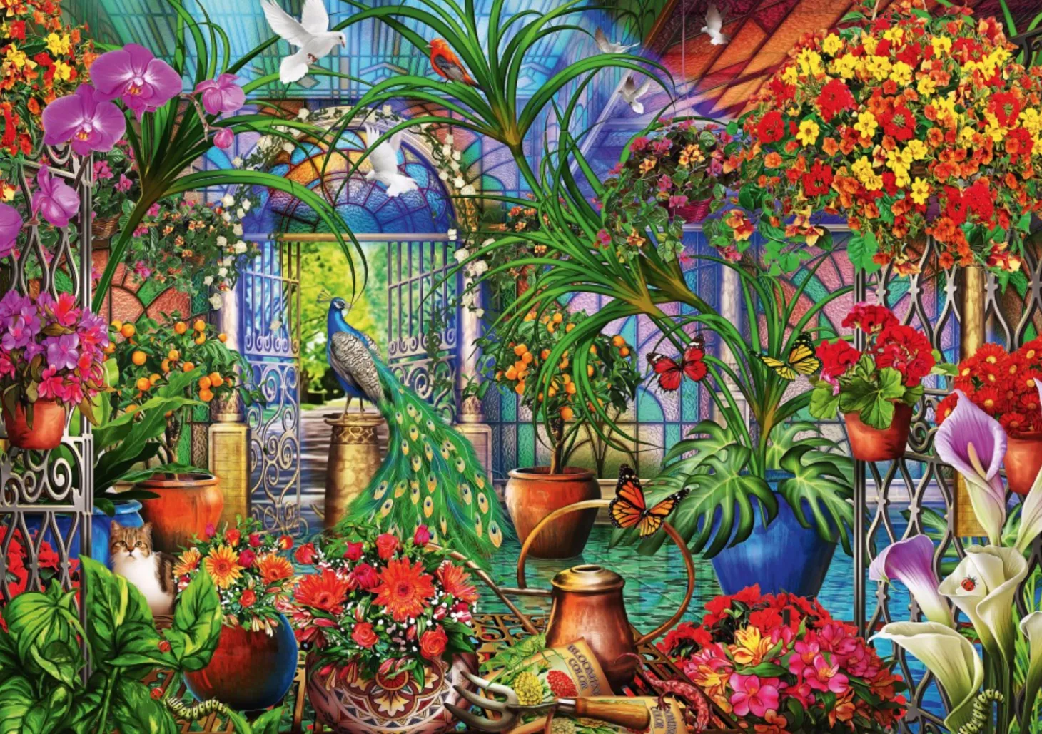 Bluebird Puzzle La Serre Tropicale - puzzle de 6000 pièces