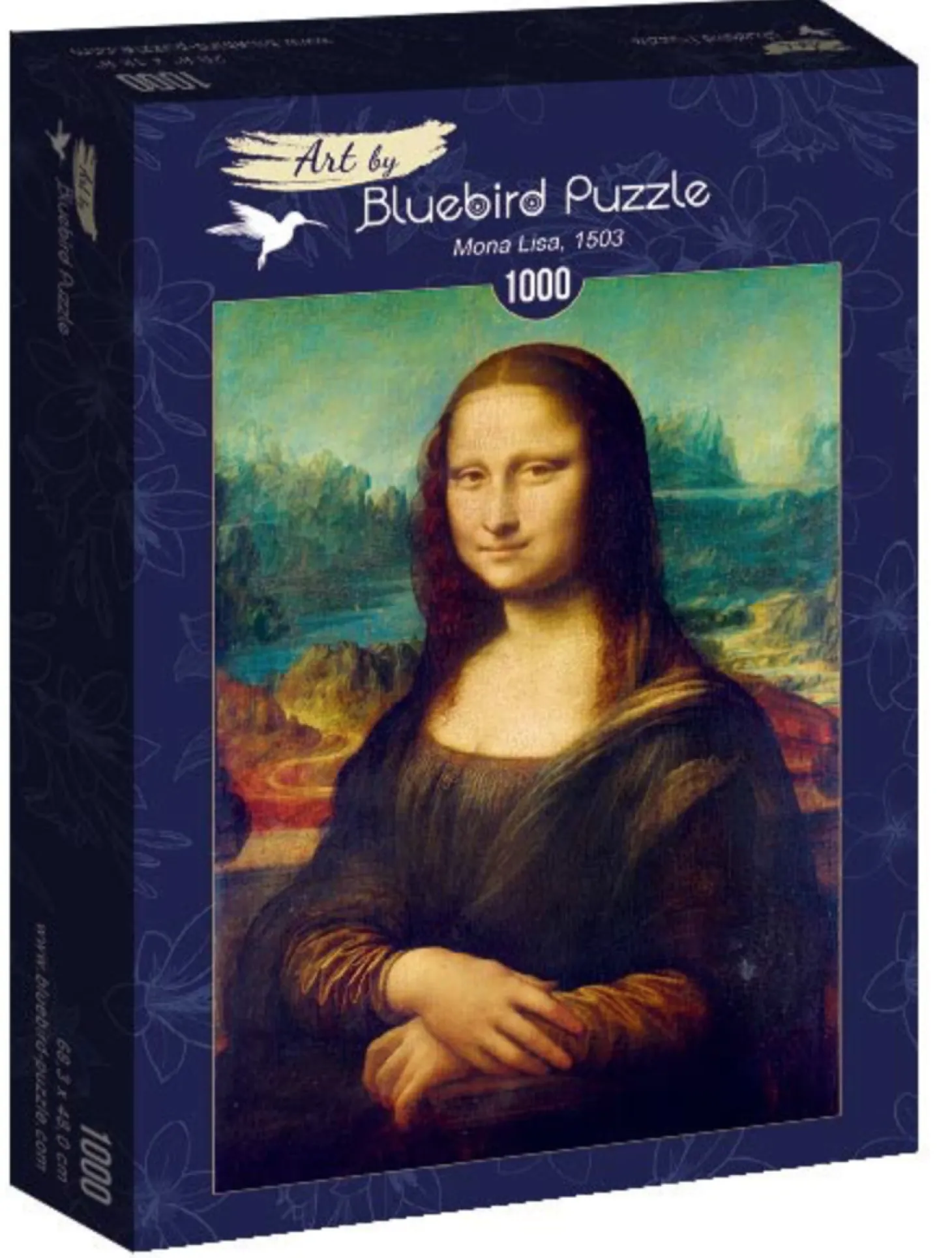 Bluebird Puzzle Leonardo Da Vinci - Mona Lisa - 1000 pièces