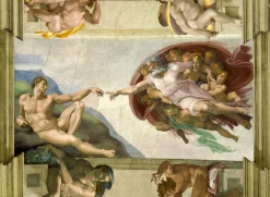 Bluebird Puzzle Michelangelo - La création de Adam - puzzle de 4000 pièces