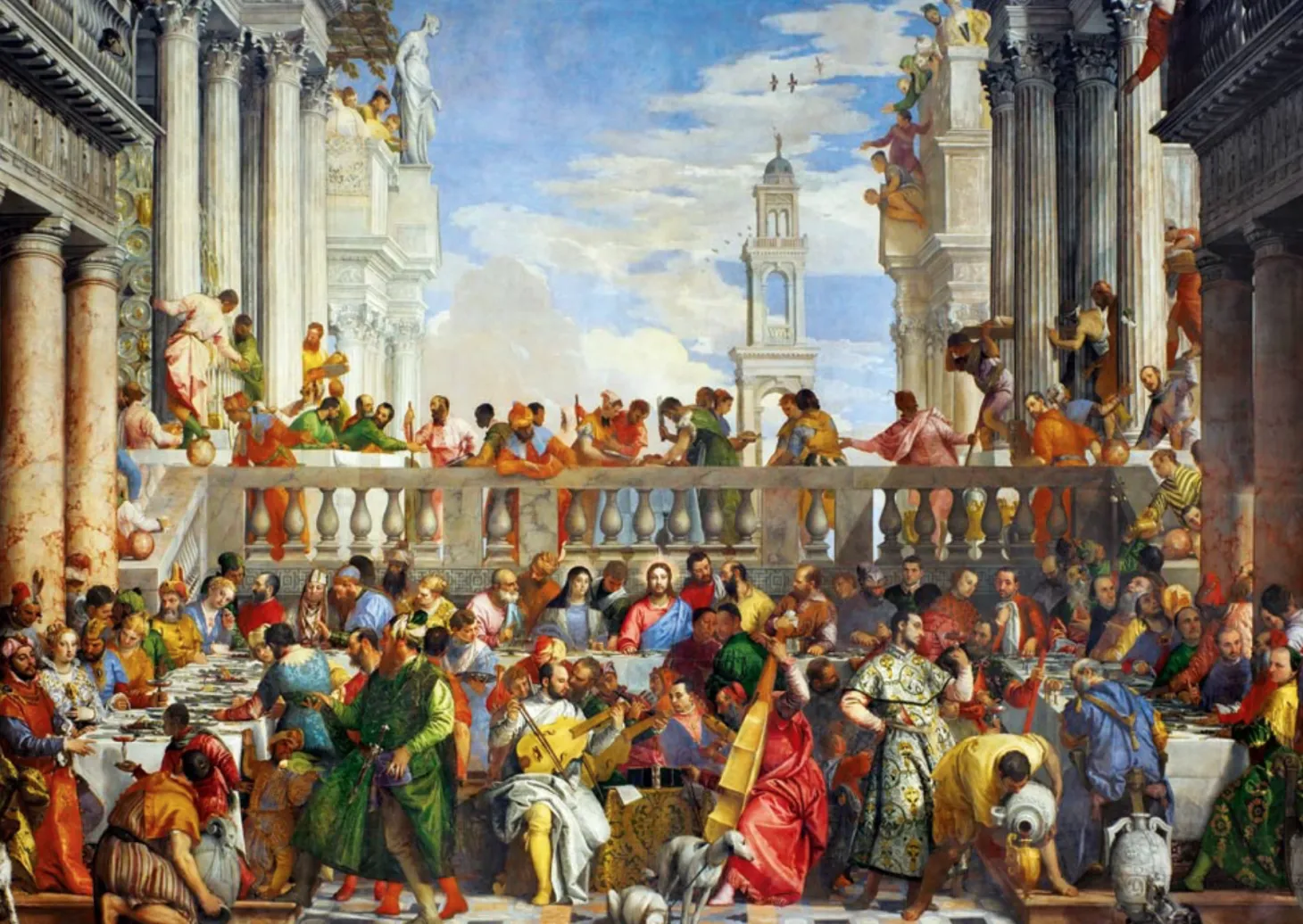 Bluebird Puzzle Paolo Veronese - The wedding at Cana - 1000 pièces