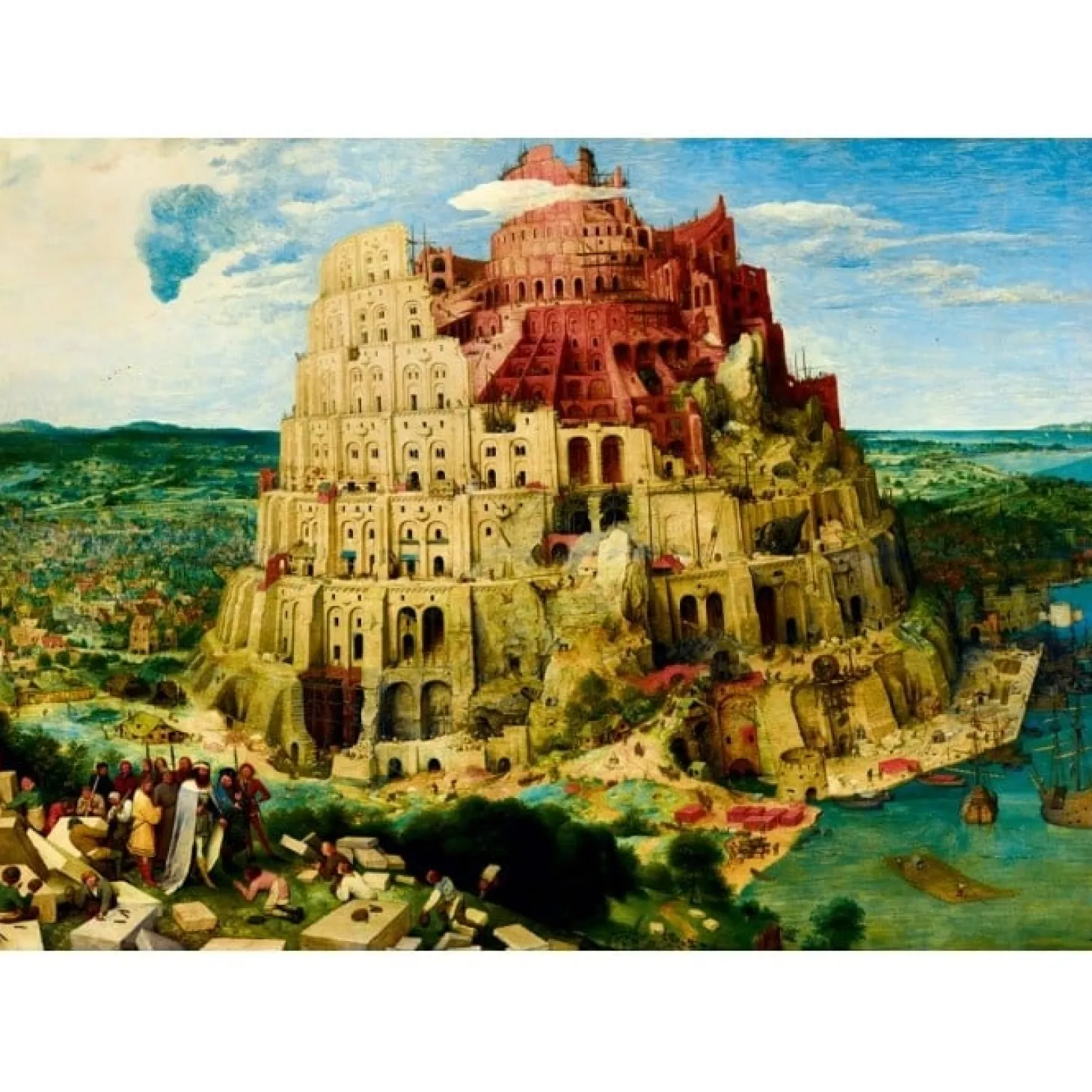 Bluebird Puzzle Pieter Bruegel - Tour de Babel - puzzle de 2000 pièces