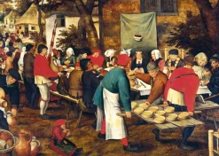 Bluebird Puzzle Pieter Bruegel - Le mariage paysan - 1000 pièces