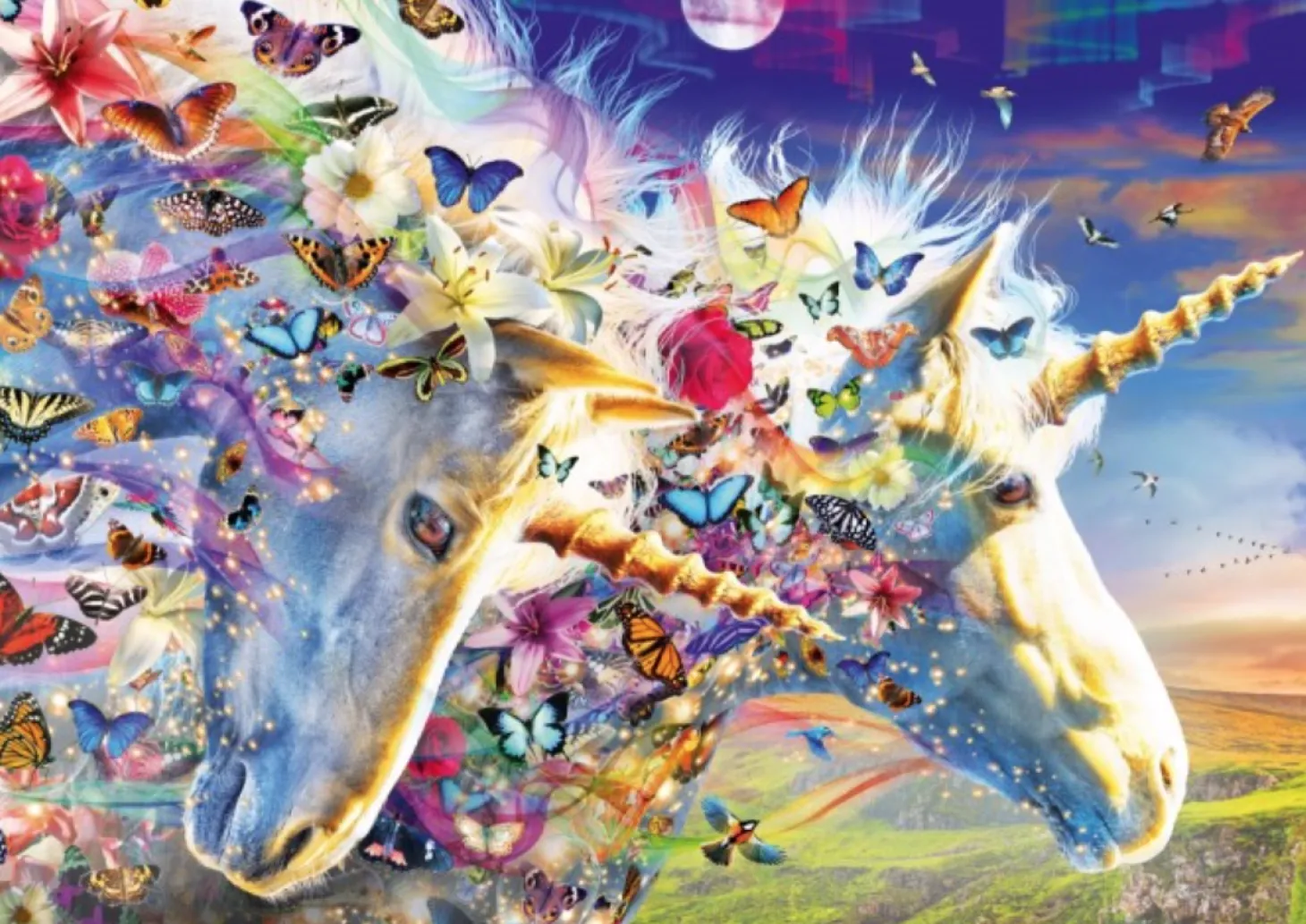 Bluebird Puzzle Rêve de licorne - puzzle de 1000 pièces