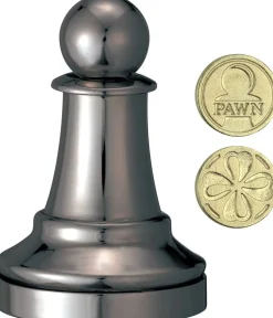 Cast Puzzle Pion Noir - Pièce d'échecs - Casse-tête de Cast