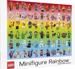 Chronicle Books LEGO - Minifigure Rainbow - puzzle - 1000 pièces