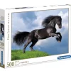 Clementoni Le cheval noir - 500 pièces