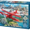 Cobble Hill Beechcraft Stagerwind - puzzle de 500 pièces XL