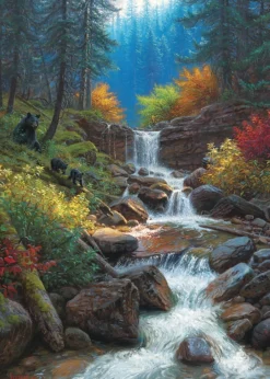 Cobble Hill Cascade de montagne - puzzle de 1000 pièces