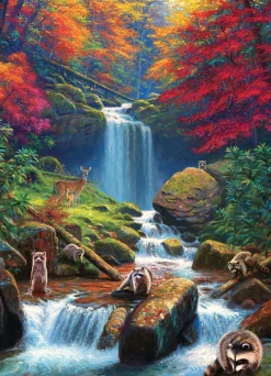 Cobble Hill Chutes mystiques en automne - puzzle de 1000 pièces
