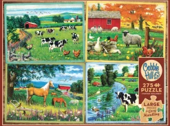 Cobble Hill Country Friends - puzzle de 275 pièces XXL