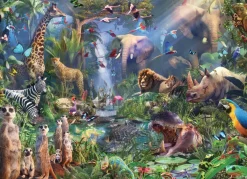 Cobble Hill Dans la jungle - puzzle de 1000 pièces