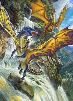 Cobble Hill Dragons à la chute d'eau - 1000 pièces