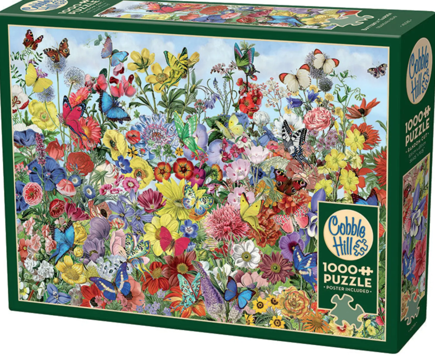 Cobble Hill Jardin des papillons - puzzle de 1000 pièces