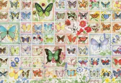 Cobble Hill Papillons et fleurs - puzzle de 2000 pièces