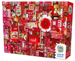Cobble Hill Rouge - puzzle de 1000 pièces