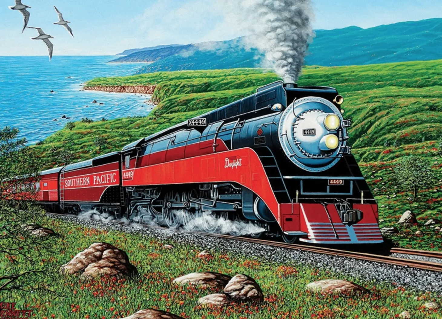 Cobble Hill Southern Pacific - puzzle de 1000 pièces