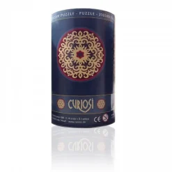 Curiosi Puzzle Double Rose - Puzzle Ronde Recto-Verso en Bois - 88 pièces
