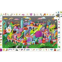 Djeco Crazy Town - Puzzle Observation de 200 pièces