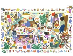 Djeco Fête d'anniversaire - Puzzle de Recherche - 54 pièces