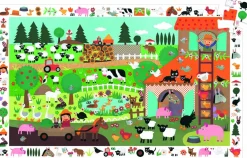 Djeco Glad Farm - Puzzle de 35 pièces