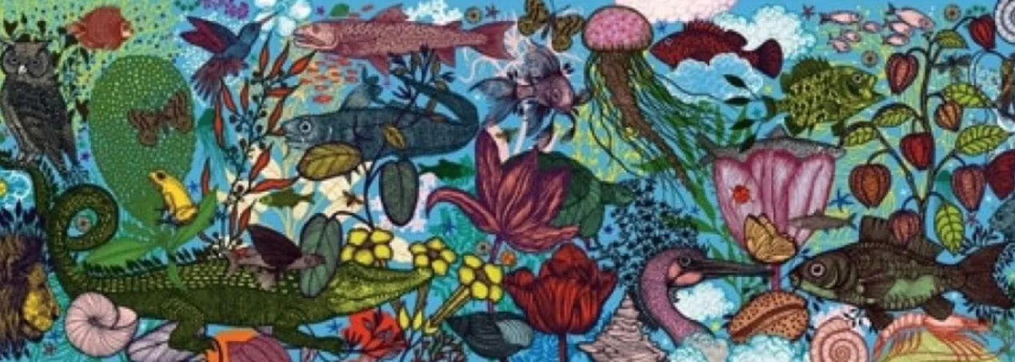 Djeco La terre et la mer - puzzle de 1000 pièces