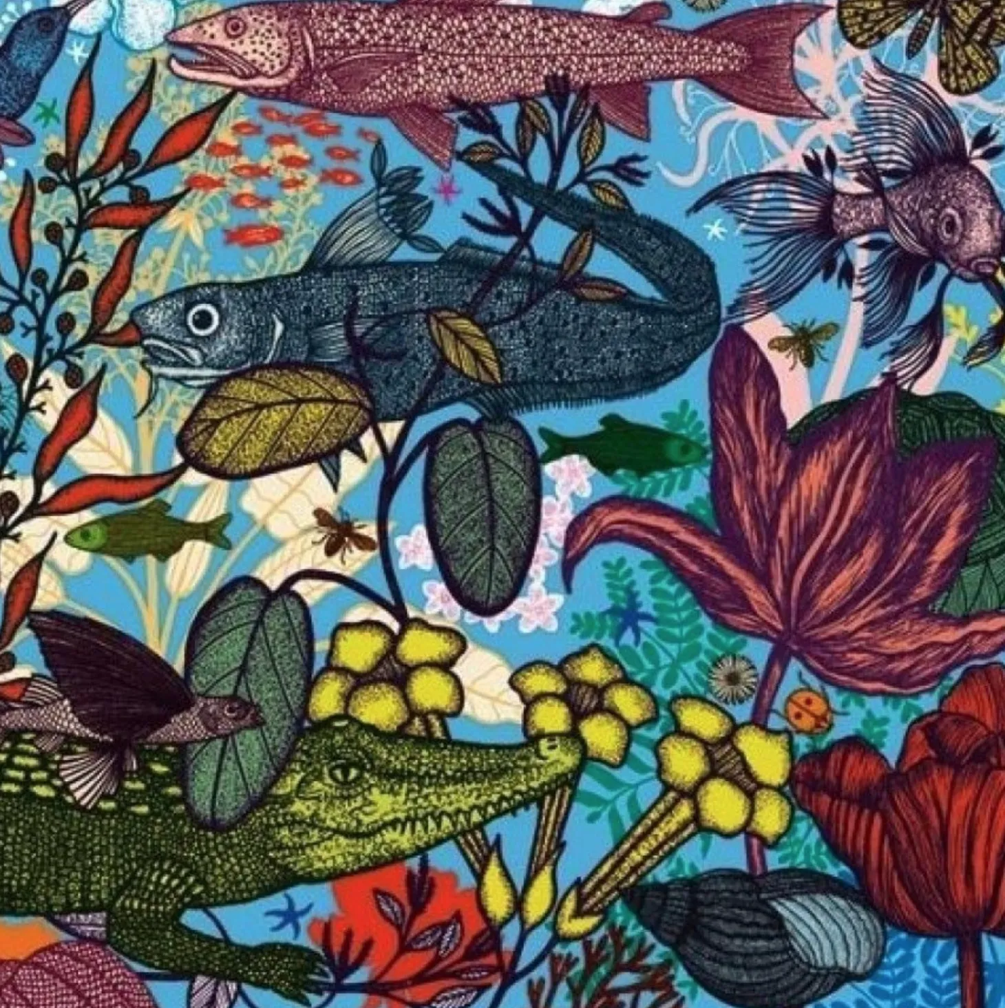 Djeco La terre et la mer - puzzle de 1000 pièces