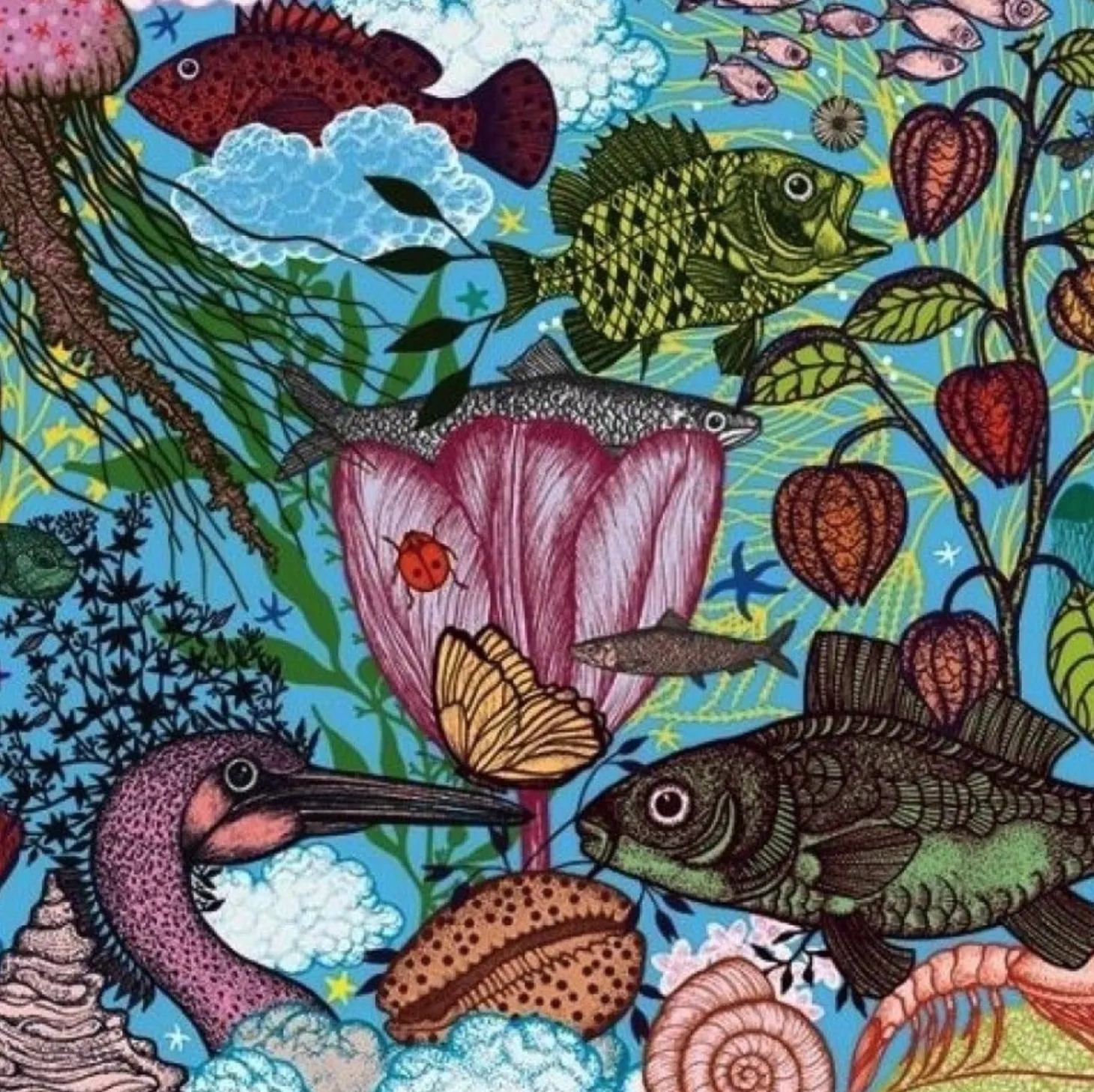 Djeco La terre et la mer - puzzle de 1000 pièces