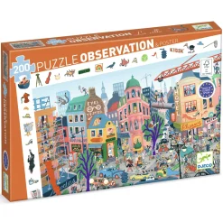 Djeco La ville - Puzzle Observation de 200 pièces