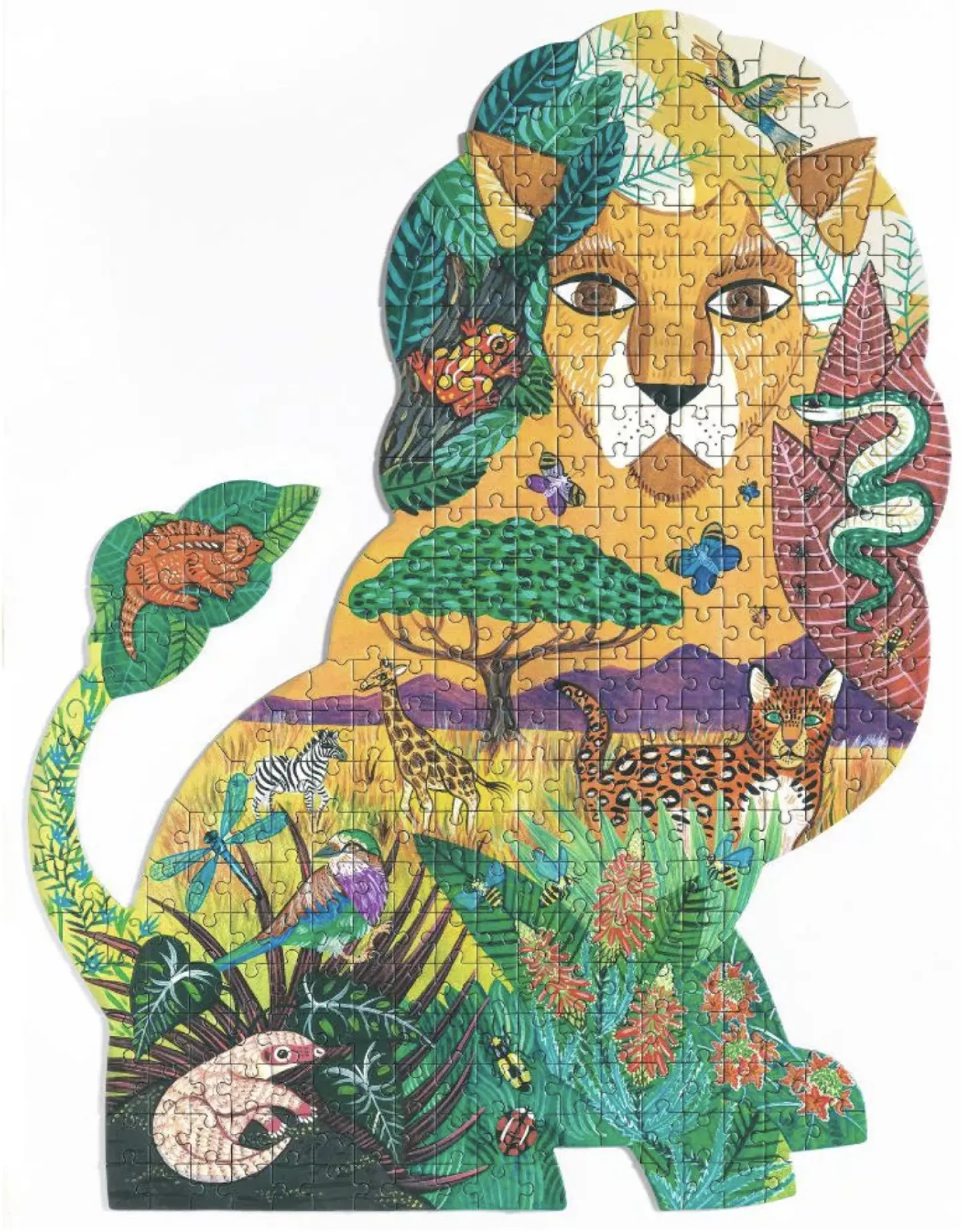 Djeco Le Lion - casse-tête de 350 pièces