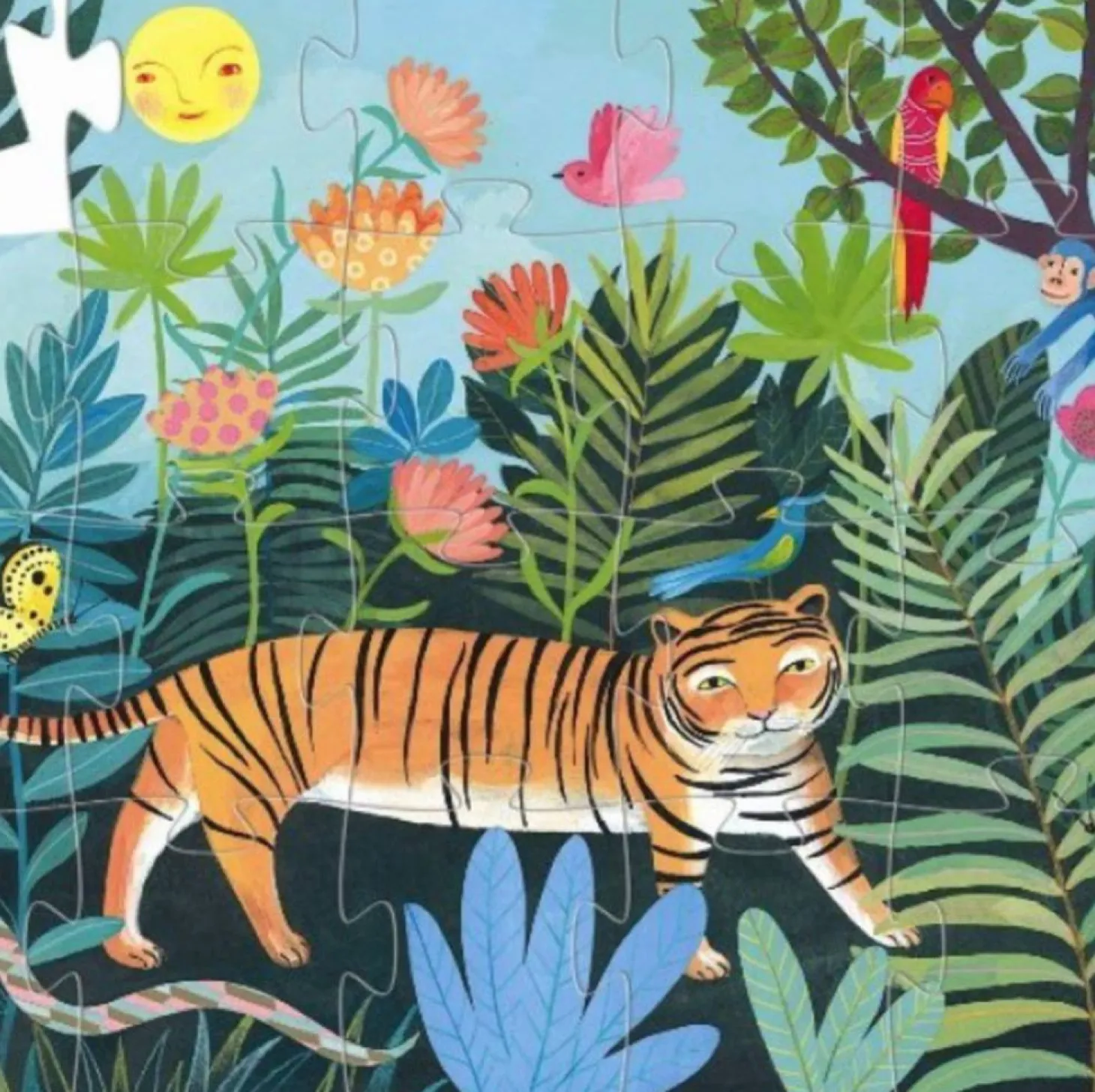 Djeco Le tigre dur - 24 pièces