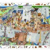 Djeco Protégez le château - puzzle de 100 pièces