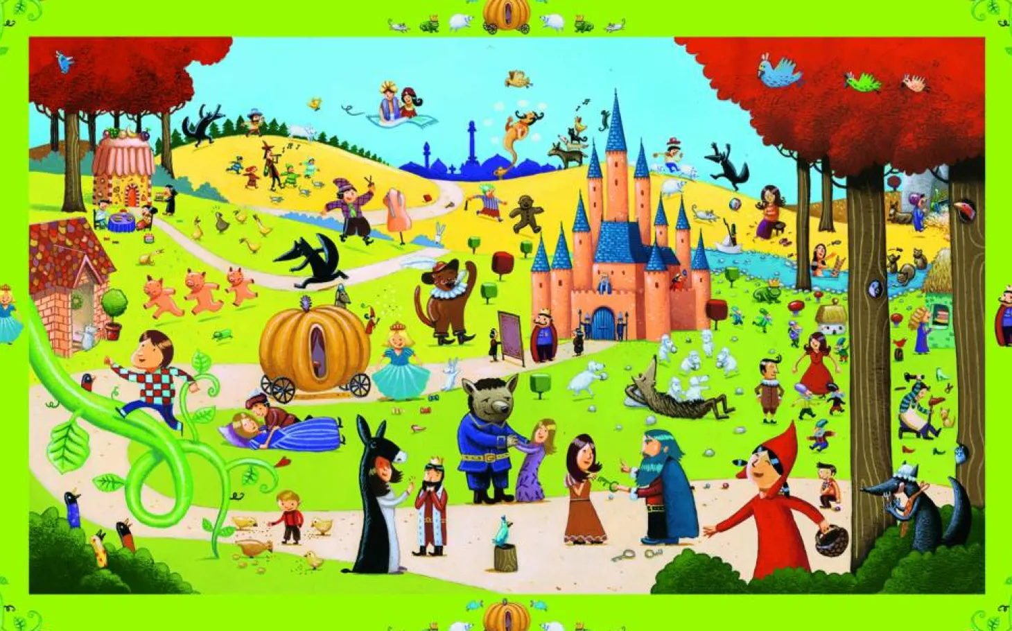 Djeco Tous les fées - Puzzle de 54 pièces