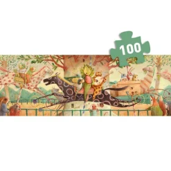 Djeco Wonderful Ride - Puzzle Gallery de 100 pièces