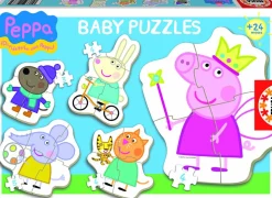 Educa 5 puzzles Peppa Pig - de 3 à 5 bits