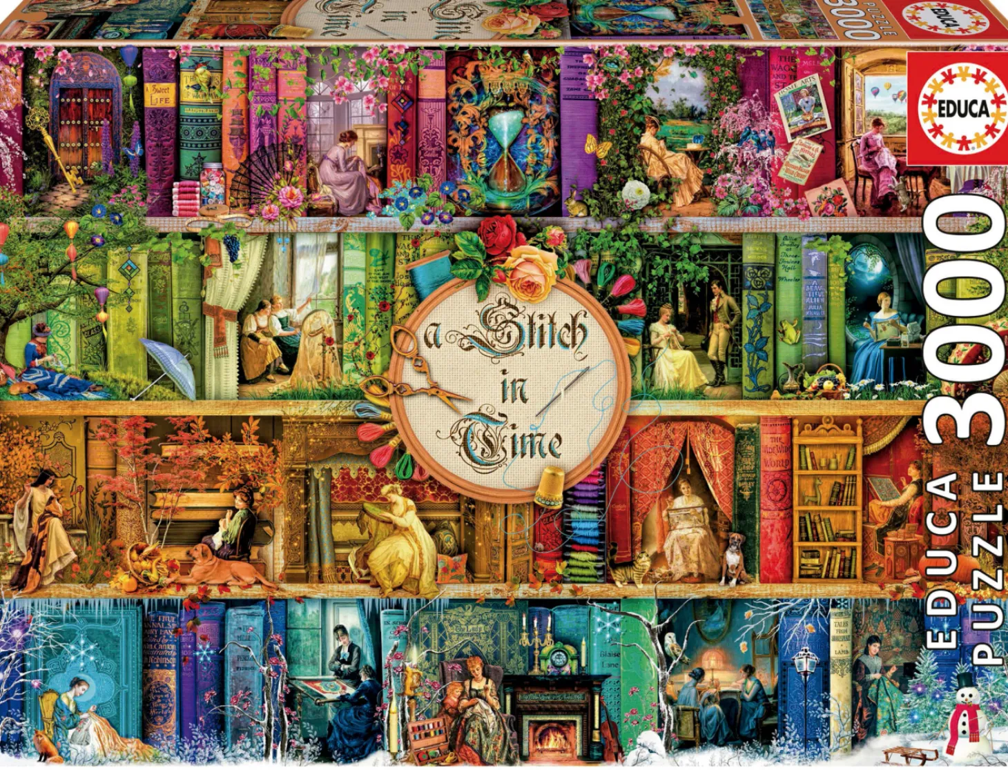 Educa A Stitch In Time - puzzle de 3000 pièces