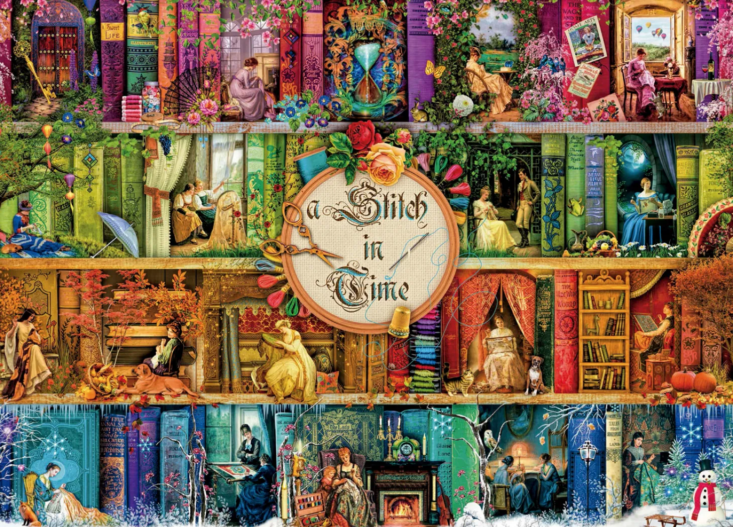 Educa A Stitch In Time - puzzle de 3000 pièces