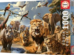 Educa Animaux Sauvages - puzzle de 1000 pièces