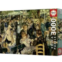Educa Bal du Moulin De La Galette - puzzle de 3000 pièces