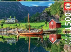 Educa Bateau Viking - puzzle de 1500 pièces