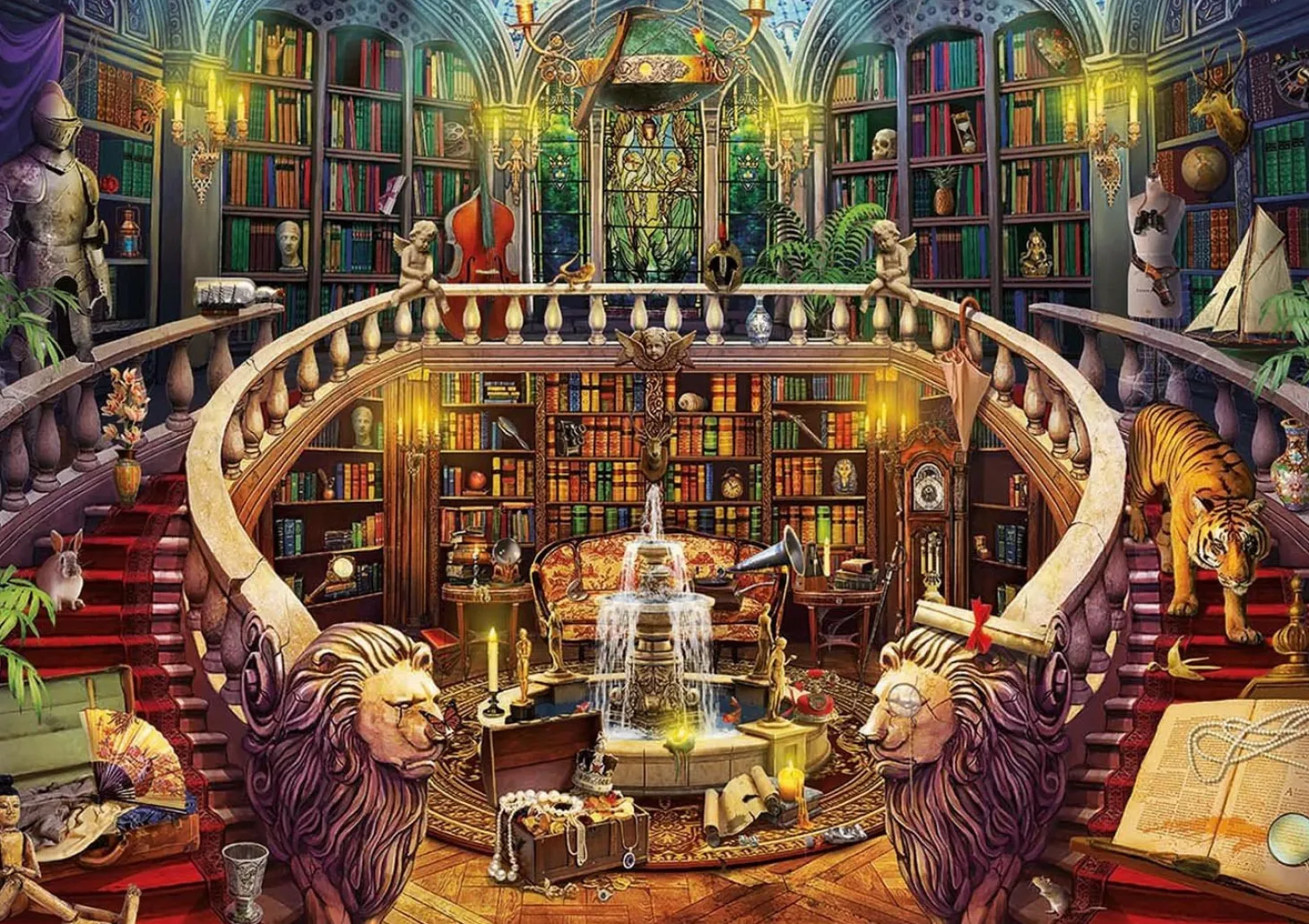 Educa Bibliothèque - puzzle de 500 pièces