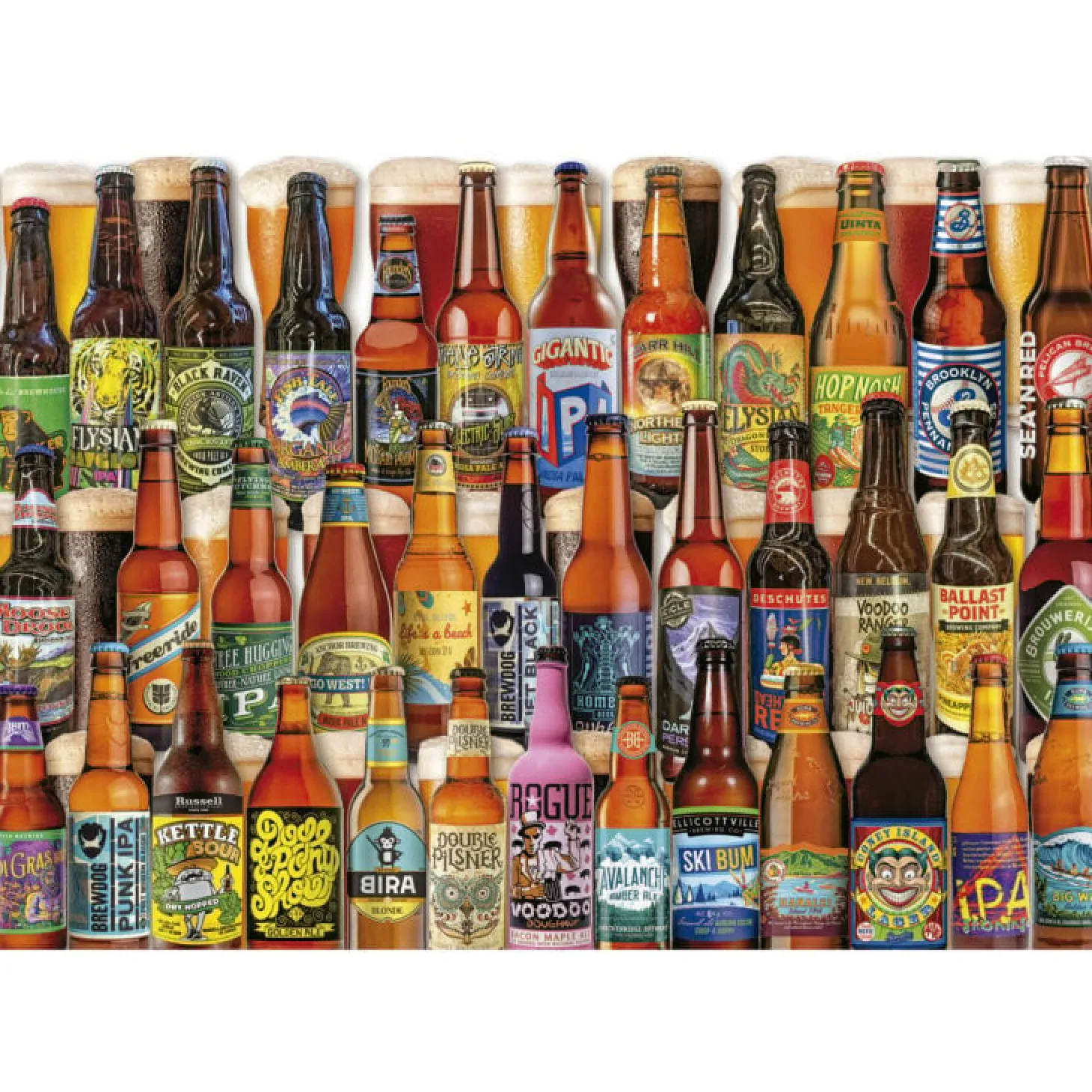 Educa Bières Artisanales - puzzle de 500 pièces