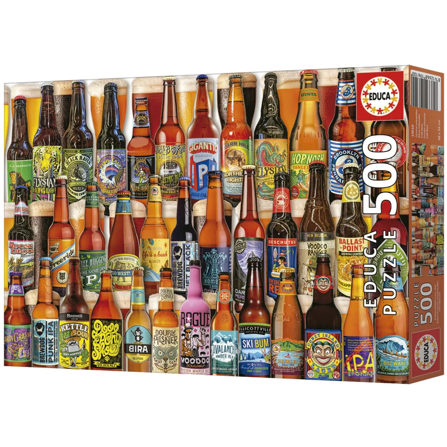 Educa Bières Artisanales - puzzle de 500 pièces