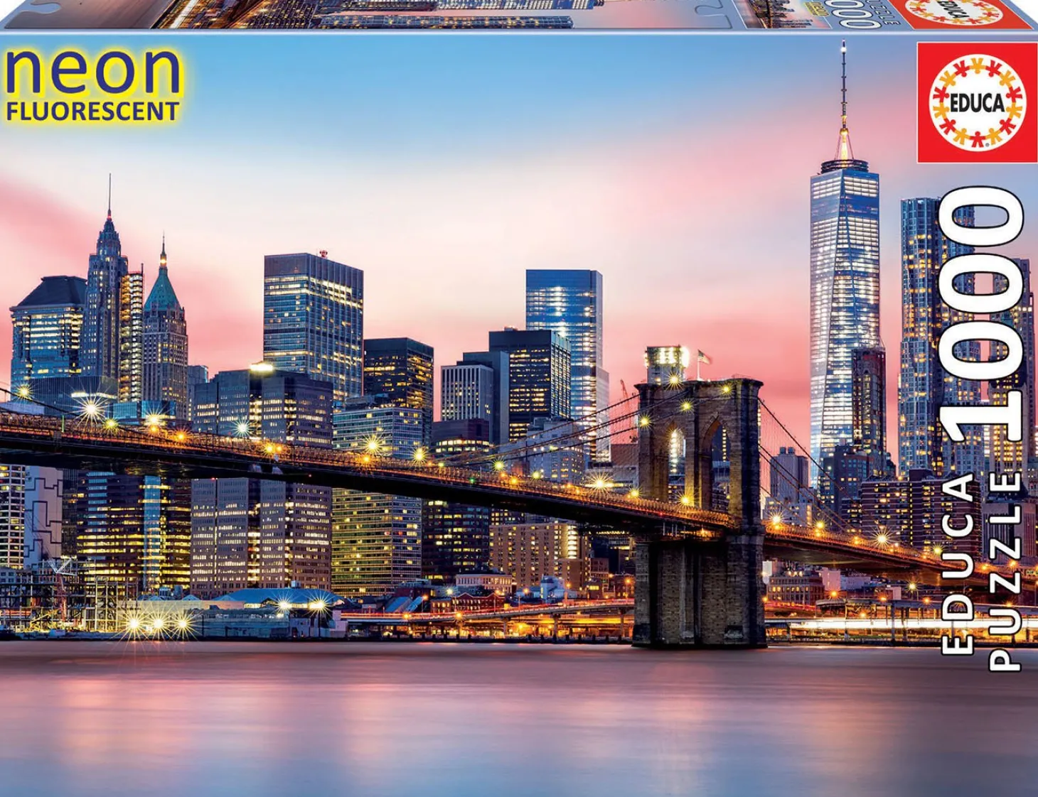 Educa Brooklyn Bridge - Glow in the Dark - puzzle 1000 pièces