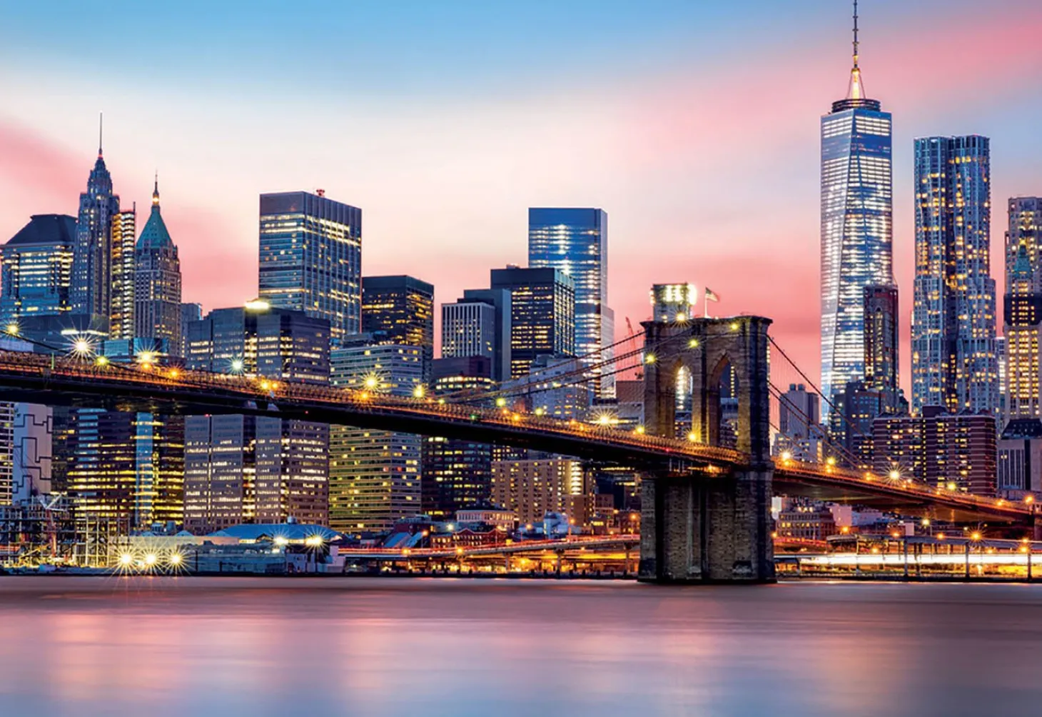 Educa Brooklyn Bridge - Glow in the Dark - puzzle 1000 pièces