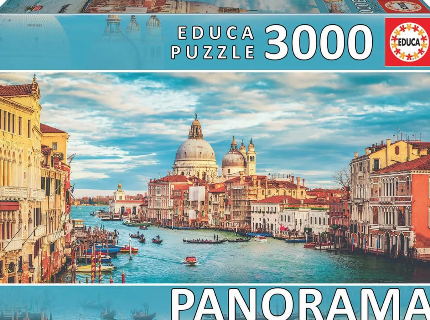 Educa Canal de Venise - panorama - puzzle de 3000 pièces