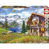 Educa Chalet Alpin - puzzle de 4000 pièces