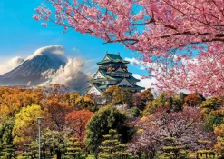 Educa Château d'Osaka - puzzle de 2000 pièces