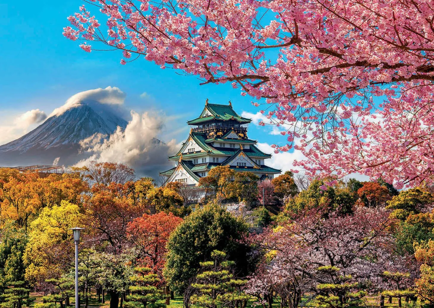 Educa Château d'Osaka - puzzle de 2000 pièces